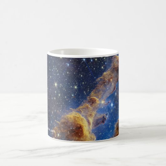 Säulen der Schöpfung James Webb Hi-Res 2022 Kaffeetasse (Mittel)