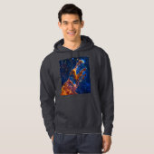 Säulen der Schöpfung - James Webb NIRCam Astronomi Hoodie (Vorne ganz)