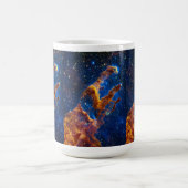 Säulen der Schöpfung - James Webb NIRCam Astronomi Kaffeetasse (Mittel)