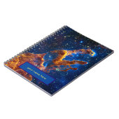 Säulen der Schöpfung - James Webb NIRCam Astronomi Notizblock (Linke Seite)