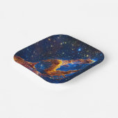 Säulen der Schöpfung - James Webb NIRCam Astronomi Pappteller (Gewinkelt)