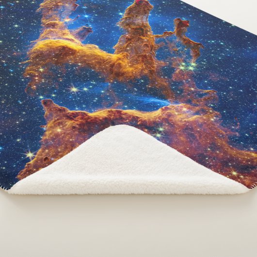 Säulen der Schöpfung - James Webb NIRCam Astronomi Sherpadecke (3/4)