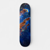 Säulen der Schöpfung - James Webb NIRCam Astronomi Skateboard (Vorne)