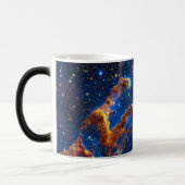 Säulen der Schöpfung - James Webb NIRCam Astronomi Verwandlungstasse (Links)