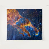 Säulen der Schöpfung - James Webb NIRCam Wandteppich (Vorderseite (Horizontal))