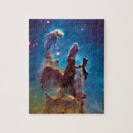 Säulen der Schöpfung M16 Adlernebel WeltraumFoto Puzzle