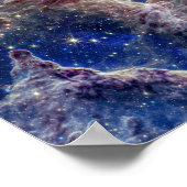 Säulen der Schöpfung NIRCam und MIRI Composite Poster (Ecke)