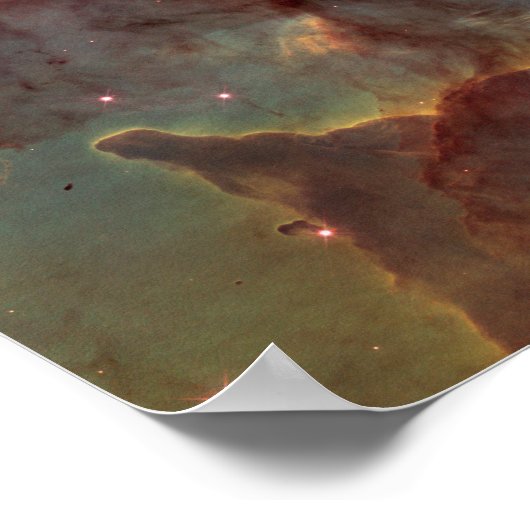 Säulen der Schöpfung Poster (Ecke)