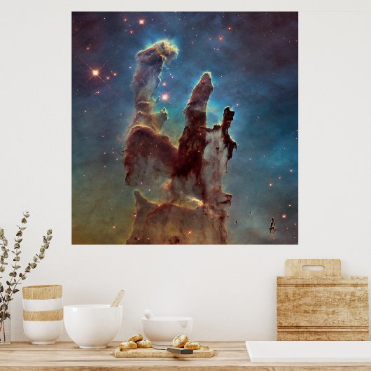 Säulen der Schöpfung Poster (Küche)