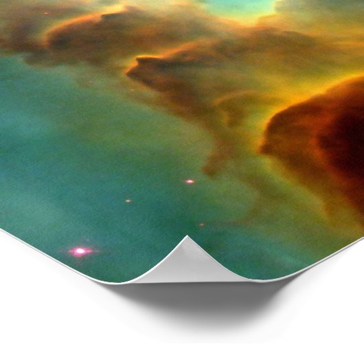 Säulen der Schöpfung Poster (Ecke)