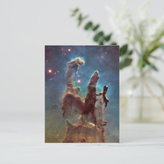 Säulen der Schöpfung Postkarte (Stehend Vorderseite)