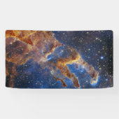 Säulen der Schöpfung sehen aus wie T-Rex Banner (Horizontal)