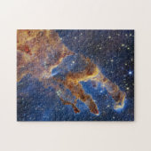 Säulen der Schöpfung sehen aus wie T-Rex Puzzle (Horizontal)