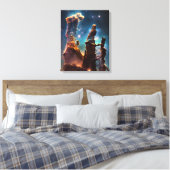 Säulen der Schöpfungsidee Leinwanddruck (Insitu (Schlafzimmer))