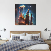 Säulen der Schöpfungsidee Leinwanddruck (Insitu (Schlafzimmer))