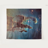 Säulen des Fotos "Vertikale Raumfahrt" Wandteppich (Vorderseite (Horizontal))