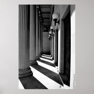 Säulen des Lichts Poster