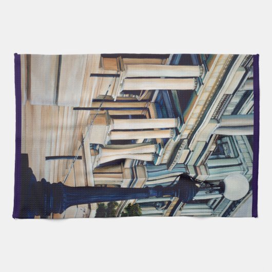 Säulen des Powers, Washington, DC Geschirrtuch (Horizontal)