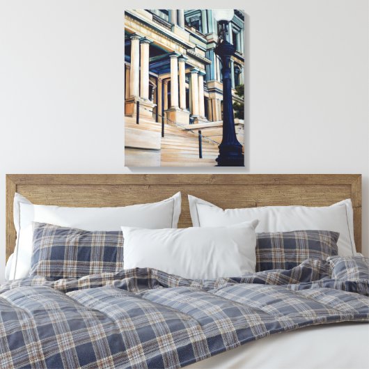 Säulen des Powers, Washington DC Leinwanddruck (Insitu (Schlafzimmer))