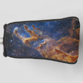 Säulen des Schöpfungsadlernebels Webb Teleskop Golf Headcover (Vorderseite)