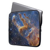 Säulen des Schöpfungsadlernebels Webb Teleskop Laptopschutzhülle (Vorderseite Links)
