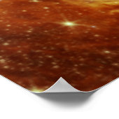 Säulen des Schöpfungsadlernebels Webb Teleskop Poster (Ecke)