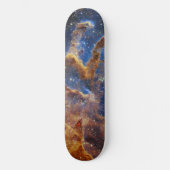 Säulen des Schöpfungsadlernebels Webb Teleskop Skateboard (Vorderseite)