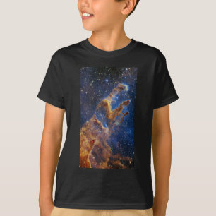 Säulen des Schöpfungsadlernebels Webb Teleskop T-Shirt