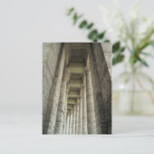 Säulen des Vatikans Postkarte (Stehend Vorderseite)