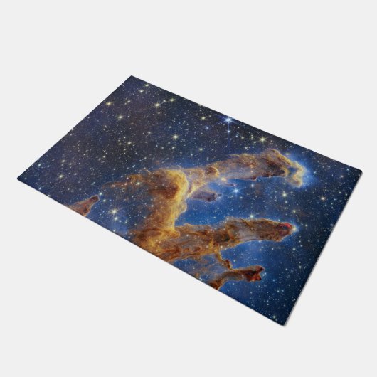 Säulen Erstellung Webb Space Telescope Science nas Fußmatte (Schrägansicht)