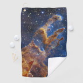 Säulen Erstellung Webb Space Telescope Science nas Golfhandtuch (Insitu)