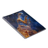 Säulen Erstellung Webb Space Telescope Science nas Notizblock (Rechte Seite)