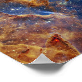 Säulen Erstellung Webb Space Telescope Science nas Poster (Ecke)