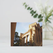 Säulen im Palast der bildenden Künste Postkarte (Stehend Vorderseite)