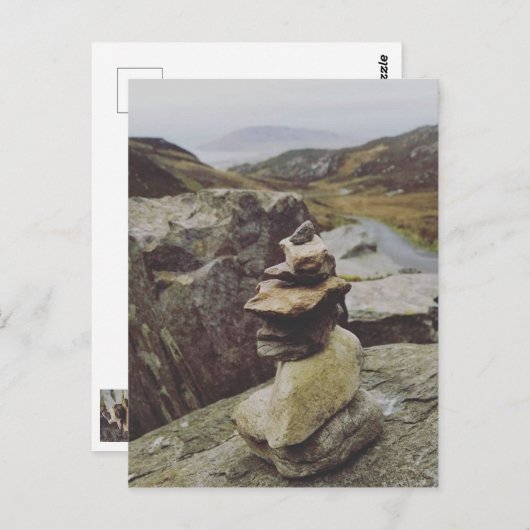 Säulen Postkarte (Vorne/Hinten)