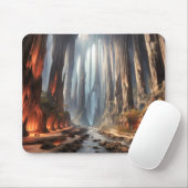 Säulen und Menschen Mousepad (Mit Mouse)