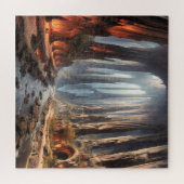 Säulen und Menschen Puzzle (Horizontal)