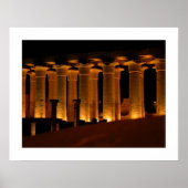Säulen von Luxor Poster (Vorne)