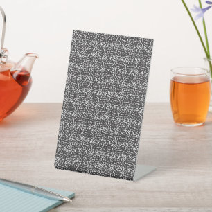 Säulenplakat Sockelschild