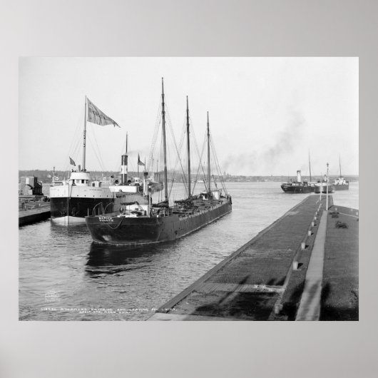 Sault Ste. Marie: 1905 Poster (Vorne)