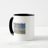 Sault Ste. Marie, Michigan - Großbuchstabe Tasse (Vorderseite Links)