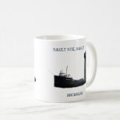 Sault Ste. Marie, Michigan-Tasse Kaffeetasse (VorderseiteRechts)