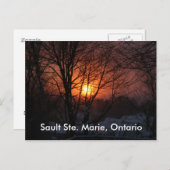 Sault Ste. Marie, Ontario Postcard Postkarte (Vorne/Hinten)