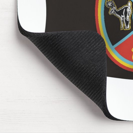 Sault Ste. Marie Tribe Flag Mousepad (Ecke)