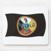 Sault Ste. Marie Tribe Flag Mousepad (Vorne)