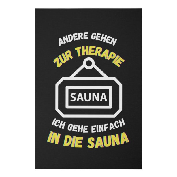 Sauna Poster Zazzle.de
