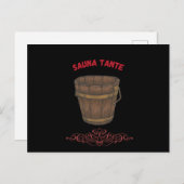 Sauna Aunta Saunas Postkarte (Vorne/Hinten)