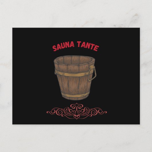 Sauna Aunta Saunas Postkarte (Vorderseite)