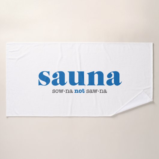 Sauna Handtuch Badehandtuch (Badehandtuch)