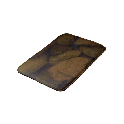 Sauna-Stein Badematte (Schrägansicht)